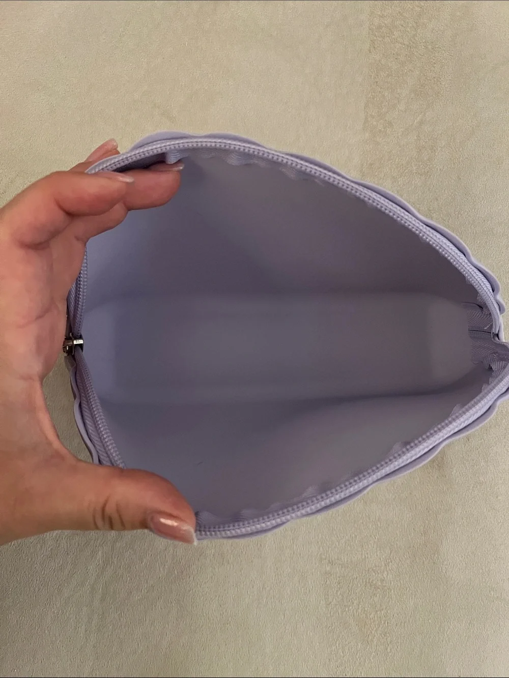 Darphin Pair of Pink and Purple Silicone Cosmetic Cases